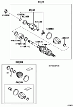 FRONT DRIVE SHAFT 2